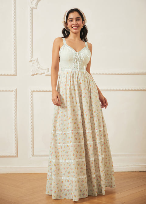 GUNNE SAX für ModCloth Reyna Maxikleid mit Schnürung-6