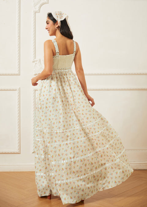 GUNNE SAX für ModCloth Reyna Maxikleid mit Schnürung-8