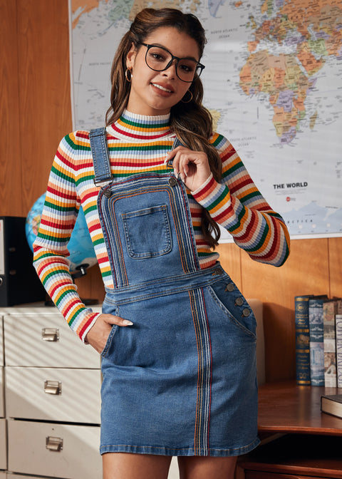 Ein schicker Jeans-Overall für ein Picknick-2