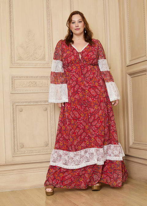 GUNNE SAX für ModCloth Josephina Glockenärmelkleid - Limitierte Auflage-3