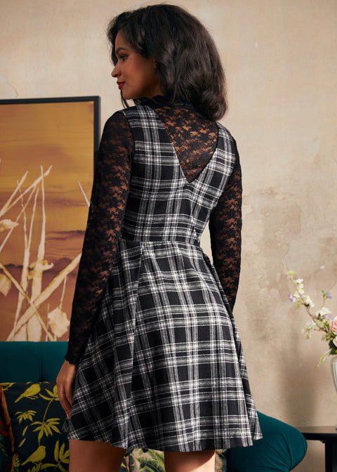 Ärmelloses, ausgestelltes Kleid „Niedlich wie Muskatnuss“-6