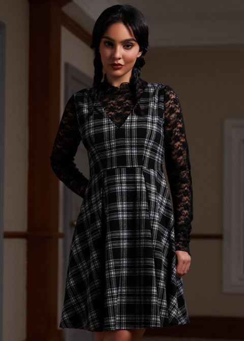 Ärmelloses, ausgestelltes Kleid „Niedlich wie Muskatnuss“-7