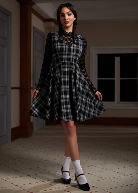 Ärmelloses, ausgestelltes Kleid „Niedlich wie Muskatnuss“-8