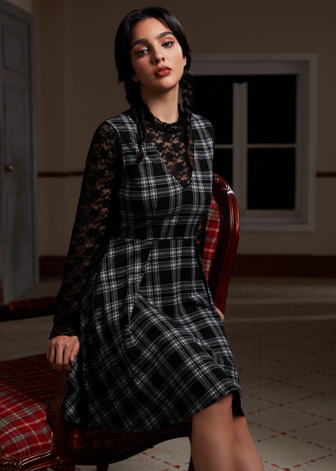 Ärmelloses, ausgestelltes Kleid „Niedlich wie Muskatnuss“-3