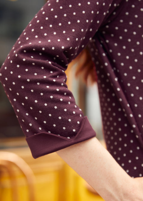 Brennen nach dem Lesen von Kragen-Shiftkleid-1