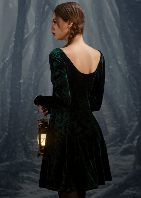 Retro Radiance Fit&Flare Kleid-8