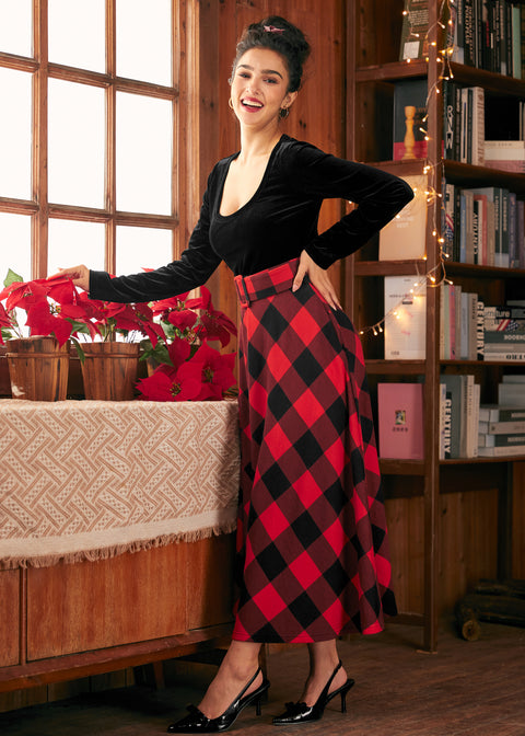 Twilight Serenade Midikleid-1