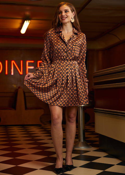 Geo-Plissee-Minirock-1