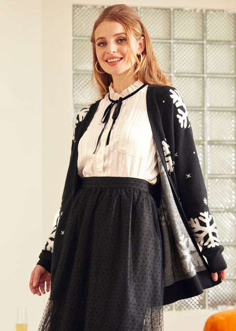 Whispers of Winter Snowflake Sweater-1