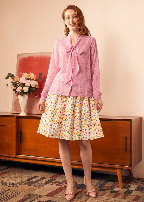 Belle of the Bow Bluse-3