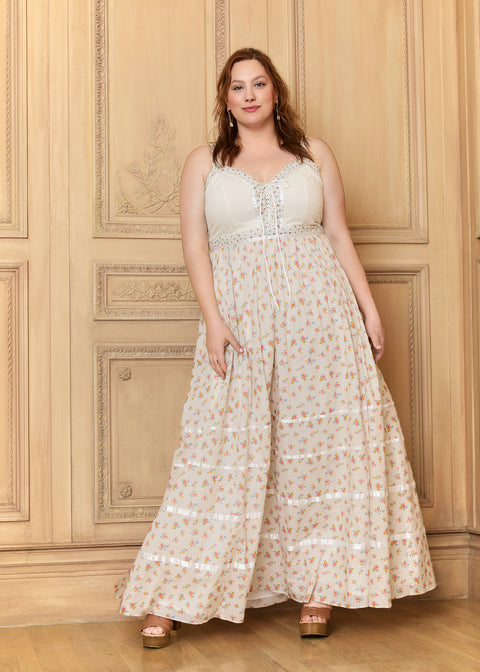 GUNNE SAX für ModCloth Reyna Maxikleid mit Schnürung-5