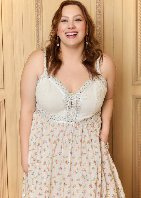 GUNNE SAX für ModCloth Reyna Maxikleid mit Schnürung-3