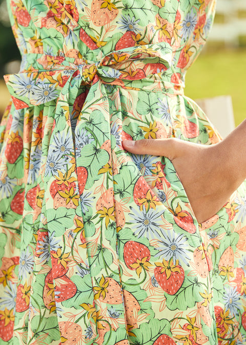 Instant Energy Faux-Wickelkleid-1