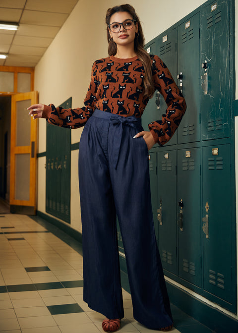 Twilight Whispers Weitbeinhose-2