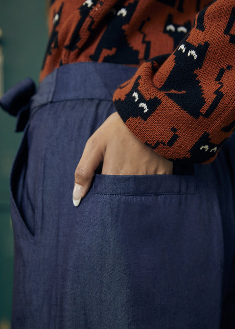 Twilight Whispers Weitbeinhose-1