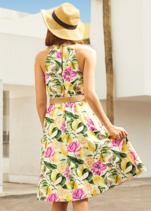 Das Citrus Grove Getaway Kleid-4