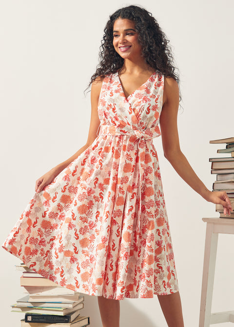 Instant Energy Faux-Wickelkleid-2