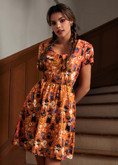 Ghouls Just Wanna Have Fun Dress-4