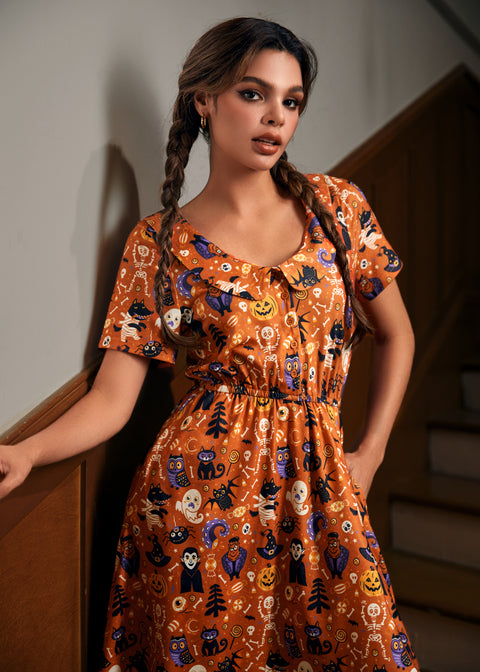 Ghouls Just Wanna Have Fun Dress-5