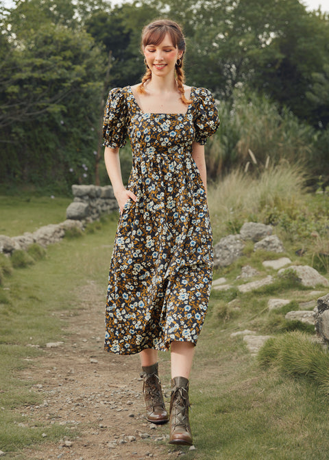 Garden Stroll Fit&Flare Kleid-6