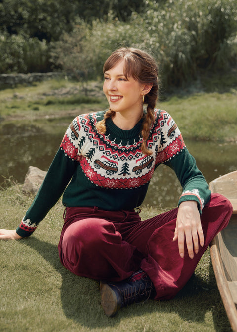 Golden Days Raglanpullover-2