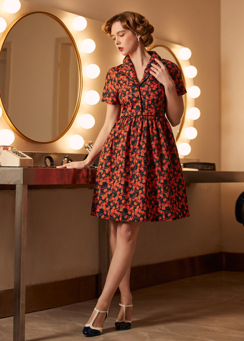 Cause a Little Trouble Fit&Flare Kleid-2