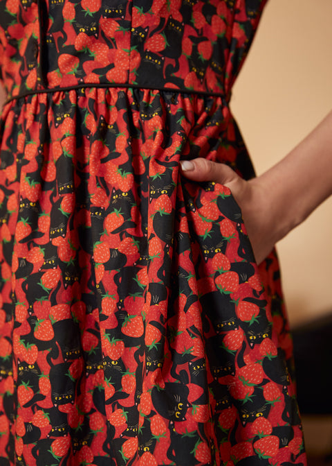 Cause a Little Trouble Fit&Flare Kleid-1