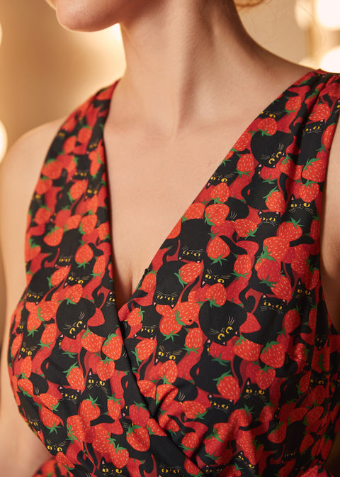 Instant Energy Faux Wrap Dress-4