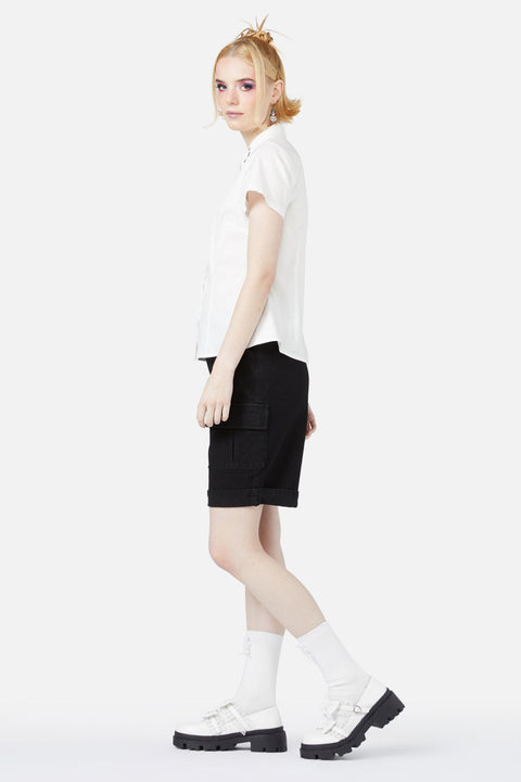 Butternuss-bestickte Bluse-3