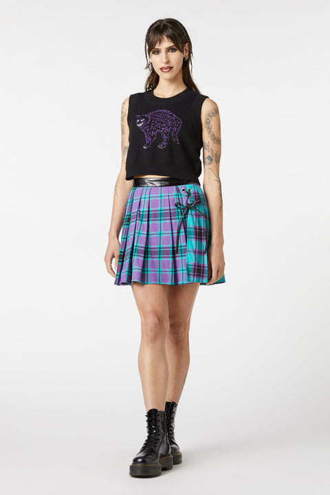 Pullover mit grinsender Katze-1