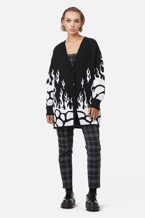 Dunkler Tarot-Cardigan-1