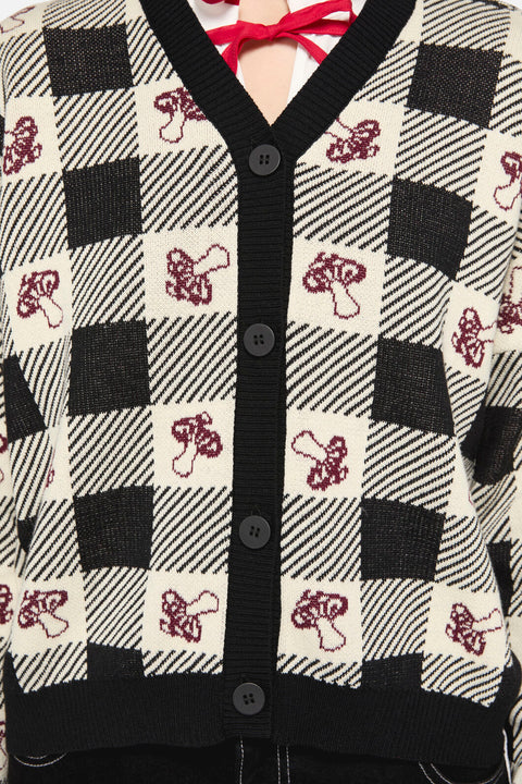 Sweet Home Intarsien-Cardigan-1