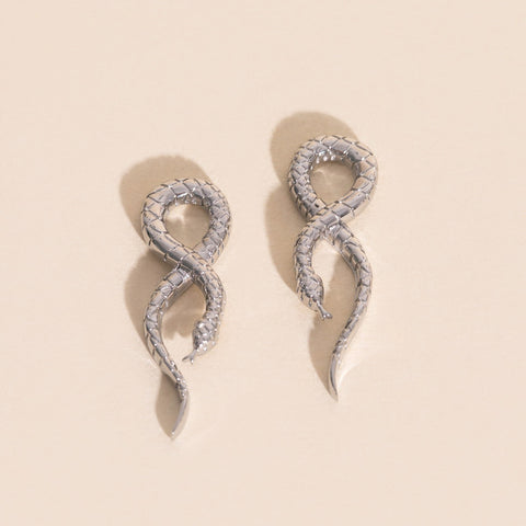 Schlangen-Chongy-Huggie-Hoop-Anhänger-8