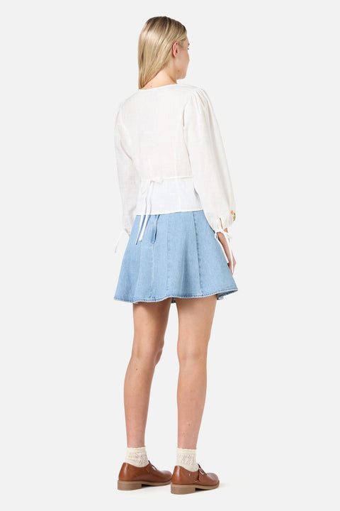 Besticktes Oberteil „Blumenkind“-4