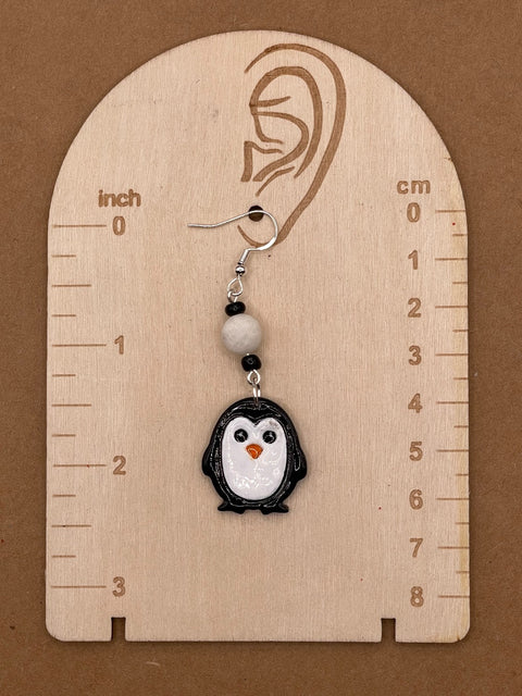 Niedliche kleine Pinguin-Ohrringe-1