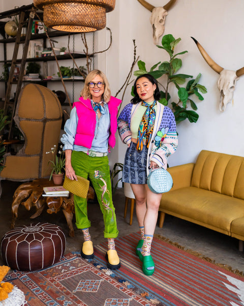 Evil Eye Sheer Crew Sock-5