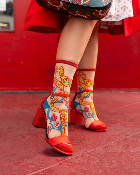 Socken-Set zum Jahr der Schlange-7